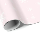 Roze kerstpapier cadeaupapier (Rol Hoek)