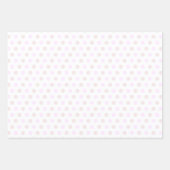 Roze kerstpapier inpakpapier vel (Voorkant 3)