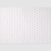 Roze kerstpapier met snowflake tissuepapier (Voorkant)