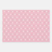 Roze kerstpapier voor de rotting inpakpapier vel (Voorkant 2)