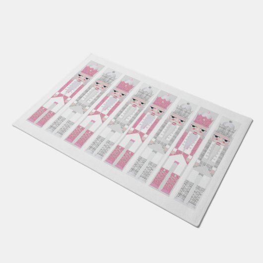 Roze kerstrecker Mat (Schuin)