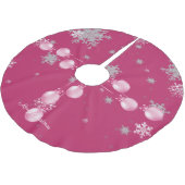 Roze kerstsierbomen kerstboom rok (Gekanteld)