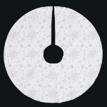 roze kerstsnowflakes op winterwit kerstboom rok<br><div class="desc">Gemengde  roze sneeuwvlokken zijn verspreid over dit kerstseizoenspatroon. Dit schattige feestelijke ontwerp met een scherpe winterwitte achtergrond is zeker om elke leeftijd te behagen en perfect voor iedereen die van zachte en delicate kerstpatronen houdt.</div>