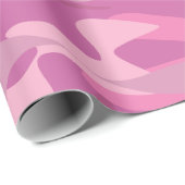 Roze kerstvakantie met kerst in de kleur van het l cadeaupapier (Rol Hoek)