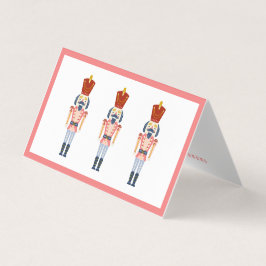 Roze kerstversiering met kerstcadeau Label Kaart