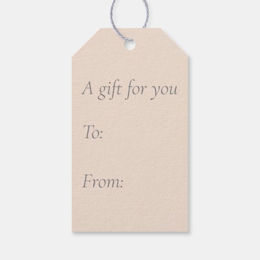  roze kerstwinter vogelscène cadeaulabel (Achterkant)