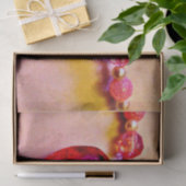 Roze Ketting van het hart Tissuepapier (Geschenk)