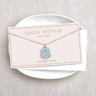 Roze Kettingen Armband Display Kaart