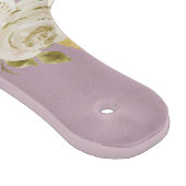 Roze keuken Floral Waterverf Flowers Butterfly B Snijplank (Hoek)