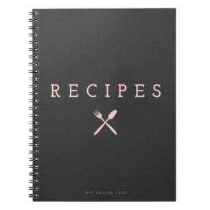 Roze  keukenbedrijf Notitieboek