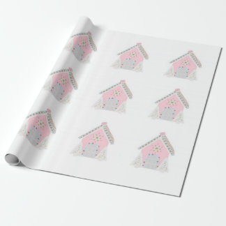 Roze keukenbroodpakpapier cadeaupapier