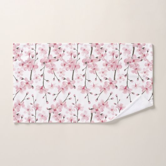 Roze keukendoekset voor Cherry Blossom Bad Handdoek (Handdoek)