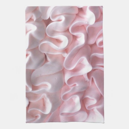 Roze keukenhanddoek (Verticaal)