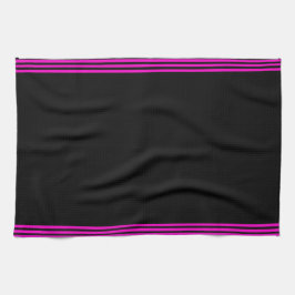 Roze keukenhanddoek