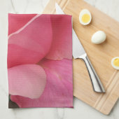 Roze keukenhanddoek (Quarter Fold)