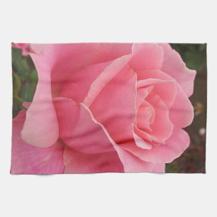 Roze keukenhanddoek