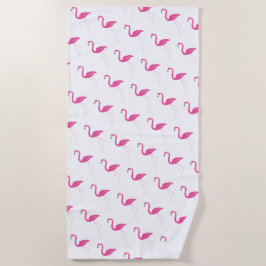 Roze keukenhanddoek strandlaken