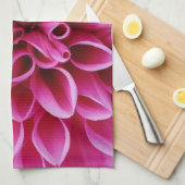 Roze keukenhanddoeken (Quarter Fold)