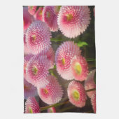 Roze keukenhanddoeken (Verticaal)
