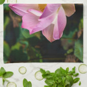 Roze keukenhanddoeken (Gevouwen)