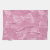 Roze keukenhanddoeken van glas (Horizontaal)