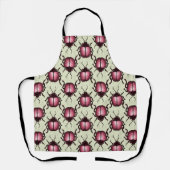 Roze Kever Schattigee Bug Art - Insectenliefhebber Schort (Voorkant)