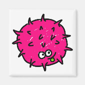 Roze kiem magneet (Voorkant)