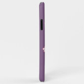 Roze Kimono Kawaii Kokeshi Pop op Paars Case-Mate iPhone Case (Achterkant/rechts)