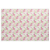 Roze kind dino-ontwerp stof (Fat Quarter)