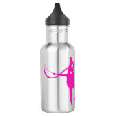 Roze kinder drinken flesje waterfles (Links)
