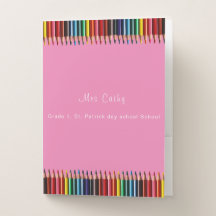 Roze Kinder Foto Kleurrijke Rainbow Crayon Kleuren