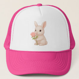 Roze Kinder Pet met Schattigee Roze Bunny