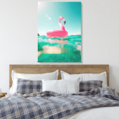 Roze Kinder vuurdoek voor de muur Canvas Afdruk (Insitu (Slaapkamer))