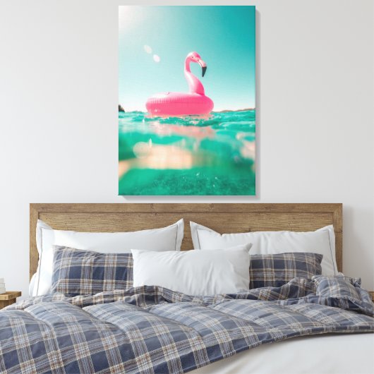 Roze Kinder vuurdoek voor de muur Canvas Afdruk (Insitu (Slaapkamer))