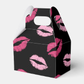 Roze Kisses Bedankdoosjes (Achterkant)