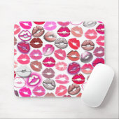 Roze Kisses Muismat (Met muis)