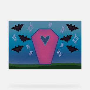 Roze Kist Acryl Bord