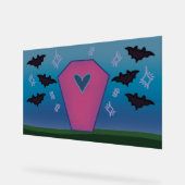 Roze Kist Acryl Bord (Hoek)