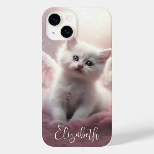  roze kitten Case-Mate iPhone case (Achterkant)