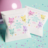 Roze Kitty Kattenballonnen Kitten Party Meisje Ver Bedankzakje
