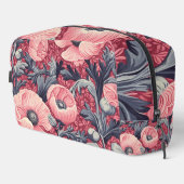 roze klaprozen bloemig toilettasje (Rechterhoek)