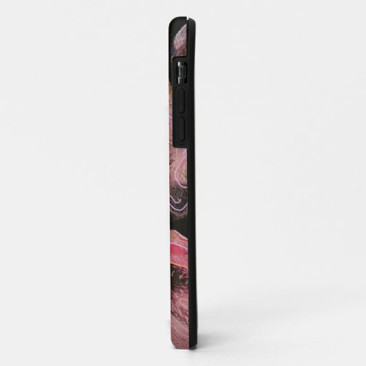 Roze klaprozen Case-Mate iPhone case (Achterkant/links)