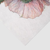 Roze klaprozen, delicate bloemige Waterverf Tissuepapier (Detail)