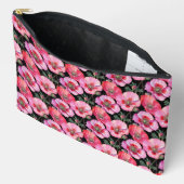 Roze klaprozen etui (Open)