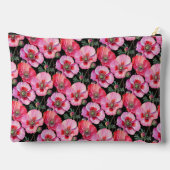 Roze klaprozen etui (Achterkant)