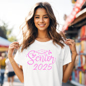 Roze klasse van het hogere Afstuderen T-shirt