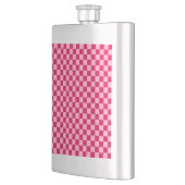Roze klassieke checkboard van de Combinatie door S Heupfles (Links)