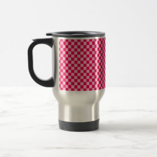 Roze klassieke checkboard van de Combinatie door S Reisbeker