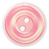 Roze, klassieke sluitknop, keramische knop (Voorkant)