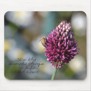 Roze Klaver Muismat